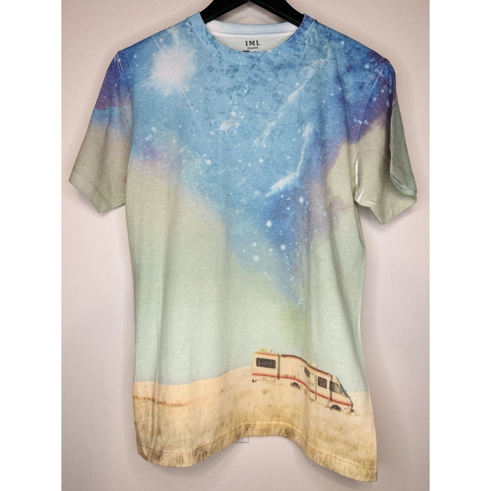 Breaking Bad Walter White RV Desert Scene AOP T Shirt 2015 Adult Small